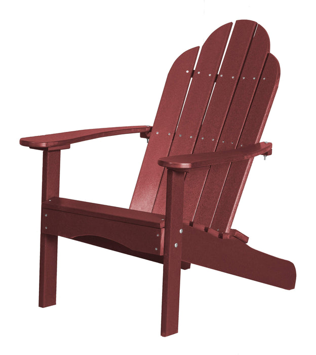 Wildridge Wildridge Classic Recycled Plastic Adirondack Chair Cherry Outdoor Chair LCC-214-C