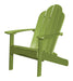 Wildridge Wildridge Classic Recycled Plastic Adirondack Chair Lime Green Outdoor Chair LCC-214-LG