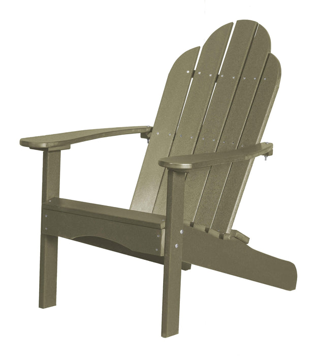 Wildridge Wildridge Classic Recycled Plastic Adirondack Chair Olive Outdoor Chair LCC-214-OL