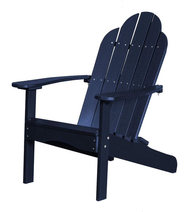 Wildridge Wildridge Classic Recycled Plastic Adirondack Chair Patriot Blue Outdoor Chair LCC-214-PAB