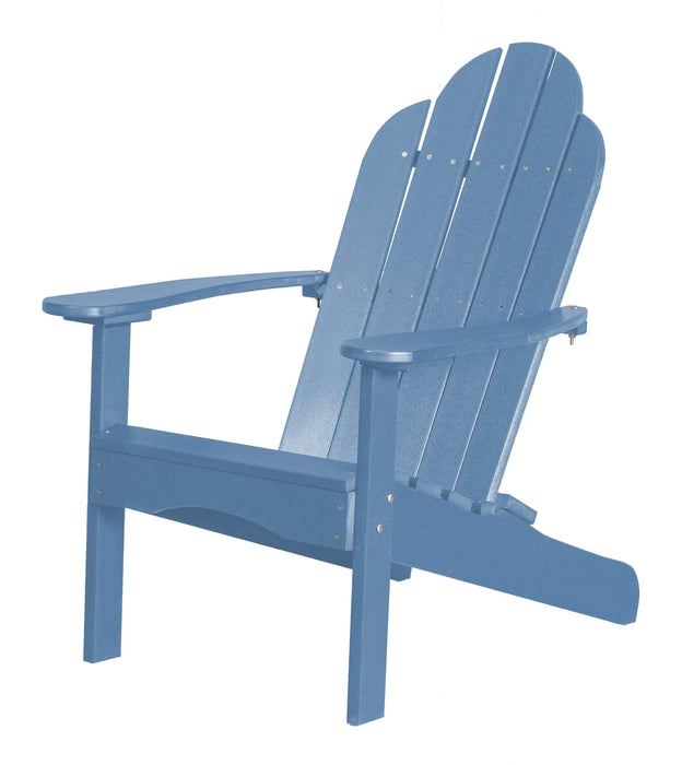 Wildridge Wildridge Classic Recycled Plastic Adirondack Chair Powder Blue Outdoor Chair LCC-214-POB