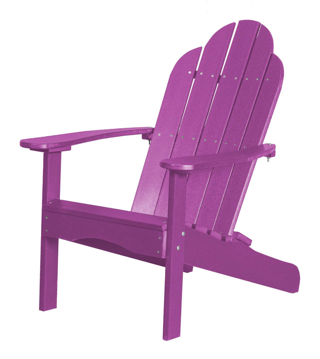 Wildridge Wildridge Classic Recycled Plastic Adirondack Chair Purple Outdoor Chair LCC-214-PU