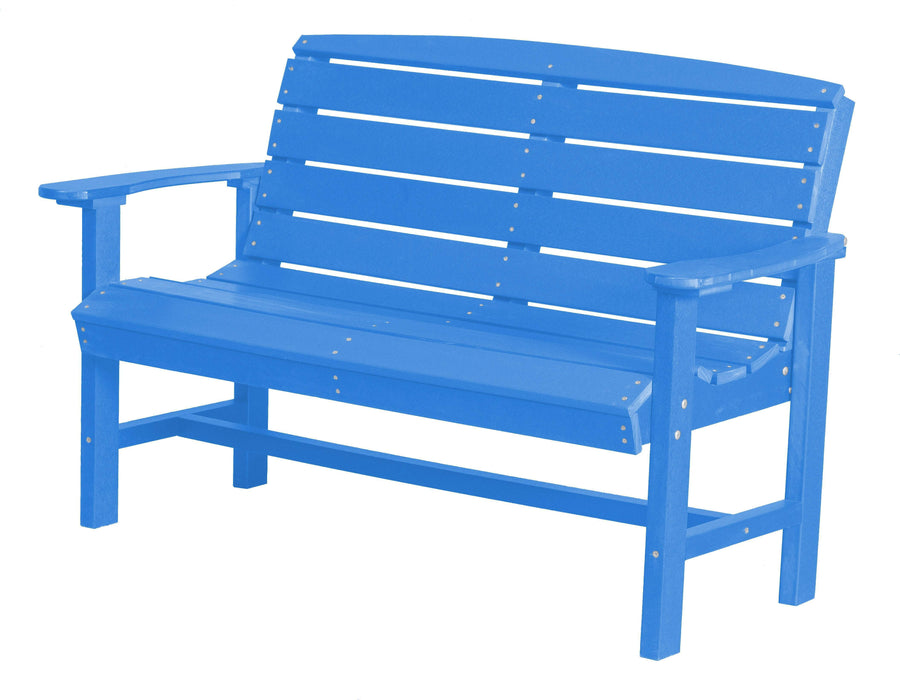 Wildridge Wildridge Classic Recycled Plastic Classic Bench Blue Outdoor Bench LCC-226-BL