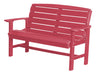 Wildridge Wildridge Classic Recycled Plastic Classic Bench Dark Pink Outdoor Bench LCC-226-DP