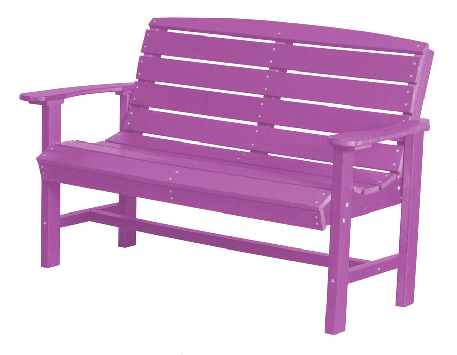 Wildridge Wildridge Classic Recycled Plastic Classic Bench Purple Outdoor Bench LCC-226-PU