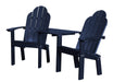 Wildridge Wildridge Classic Recycled Plastic Deck Chair Tete-a-Tete Patriot Blue Chair LCC-229-PAB