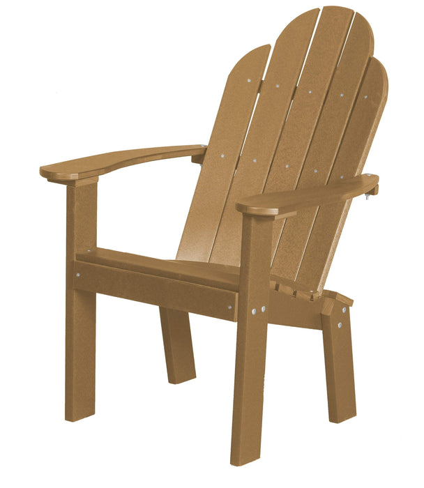Wildridge Wildridge Classic Recycled Plastic Dining/Deck Chair Cedar Adirondack Deck Chair LCC-252-CE