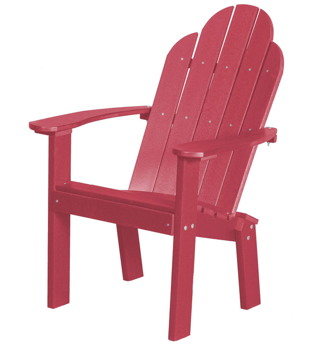 Wildridge Wildridge Classic Recycled Plastic Dining/Deck Chair Dark Pink Adirondack Deck Chair LCC-252-DP