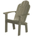 Wildridge Wildridge Classic Recycled Plastic Dining/Deck Chair Olive Adirondack Deck Chair LCC-252-OL