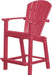 Wildridge Wildridge Classic Recycled Plastic Outdoor 30 High Dining Chair Pink Dining Chair LCC-250-PI
