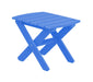 Wildridge Wildridge Classic Recycled Plastic Rectangular Side Table Blue Side Table LCC-228-BL