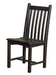 Wildridge Wildridge Classic Recycled Plastic Side Chair Black Chair LCC-253-B
