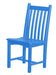 Wildridge Wildridge Classic Recycled Plastic Side Chair Blue Chair LCC-253-BL