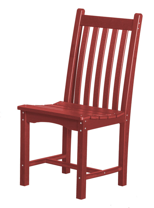 Wildridge Wildridge Classic Recycled Plastic Side Chair Cardinal Red Chair LCC-253-CR
