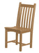 Wildridge Wildridge Classic Recycled Plastic Side Chair Cedar Chair LCC-253-CE