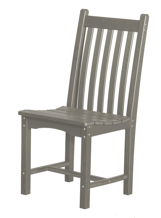 Wildridge Wildridge Classic Recycled Plastic Side Chair Light Gray Chair LCC-253-LGR