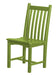 Wildridge Wildridge Classic Recycled Plastic Side Chair Lime Green Chair LCC-253-LG