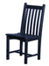 Wildridge Wildridge Classic Recycled Plastic Side Chair Patriot Blue Chair LCC-253-PAB