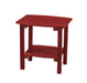 Wildridge Wildridge Classic Recycled Plastic Side Table Cardinal Red Side Table LCC-222-CR