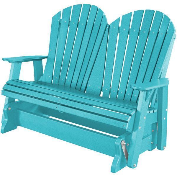 outdoor glider chair recycled plastic