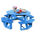 Wildridge Wildridge Heritage Octagon Picnic Table Powder Blue Outdoor Table LCC-164-POB