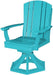 Wildridge Wildridge Heritage Outdoor Swivel Rocker Dining Chair Aruba Blue Dining Chair LCC-155-AB