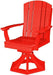Wildridge Wildridge Heritage Outdoor Swivel Rocker Dining Chair Bright Red Dining Chair LCC-155-BR