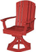 Wildridge Wildridge Heritage Outdoor Swivel Rocker Dining Chair Cardinal Red Dining Chair LCC-155-CAR