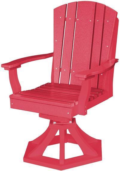 Wildridge Wildridge Heritage Outdoor Swivel Rocker Dining Chair Pink Dining Chair LCC-155-PI