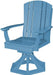 Wildridge Wildridge Heritage Outdoor Swivel Rocker Dining Chair Powder Blue Dining Chair LCC-155-POW