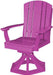 Wildridge Wildridge Heritage Outdoor Swivel Rocker Dining Chair Purple Dining Chair LCC-155-PU