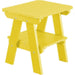 Wildridge Wildridge Heritage Recycled Plastic 2 Tier End Table Lemon Yellow End Table LCC-120-LY