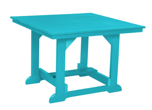 Wildridge Wildridge Heritage Recycled Plastic 44Inch x 44Inch Table Aruba Blue Tables LCC-187-AB