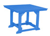 Wildridge Wildridge Heritage Recycled Plastic 44Inch x 44Inch Table Blue Tables LCC-187-BL