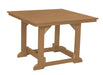Wildridge Wildridge Heritage Recycled Plastic 44Inch x 44Inch Table Cedar Tables LCC-187-CE