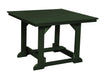 Wildridge Wildridge Heritage Recycled Plastic 44Inch x 44Inch Table Turf Green Tables LCC-187-TG