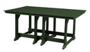 Wildridge Wildridge Heritage Recycled Plastic 44Inch x 72Inch Table Turf Green Tables LCC-189-TG