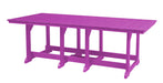 Wildridge Wildridge Heritage Recycled Plastic 44Inch x 94Inch Table Purple Tables LCC-191-PU