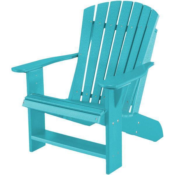 Wildridge Wildridge Heritage Recycled Plastic Adirondack Chair Aruba Blue Adirondack Chair LCC-114-AB
