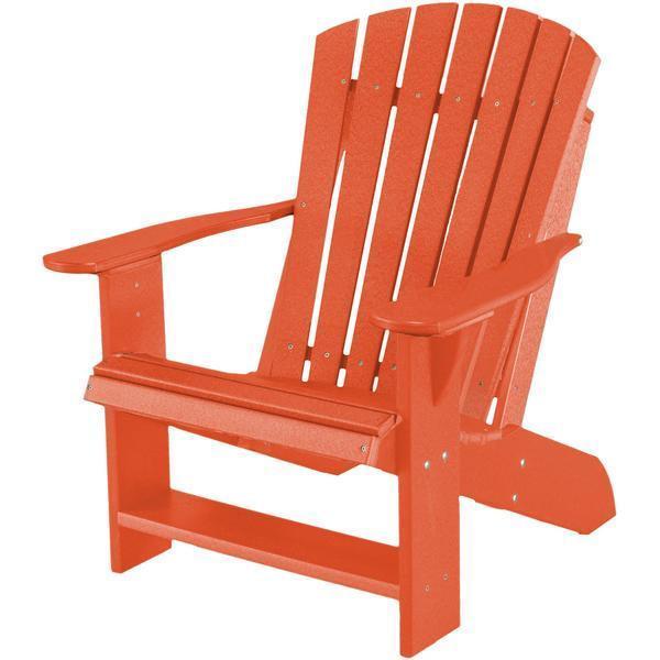 Wildridge Wildridge Heritage Recycled Plastic Adirondack Chair Bright Red Adirondack Chair LCC-114-BR