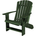 Wildridge Wildridge Heritage Recycled Plastic Adirondack Chair Turf Green Adirondack Chair LCC-114-TG