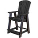 Wildridge Wildridge Heritage Recycled Plastic Balcony Chair Black Chair LCC-150-BW