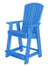 Wildridge Wildridge Heritage Recycled Plastic Balcony Chair Blue Chair LCC-150-BL