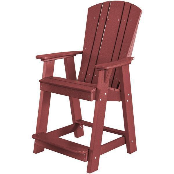 Wildridge Wildridge Heritage Recycled Plastic Balcony Chair Cherry Chair LCC-150-CW