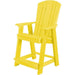Wildridge Wildridge Heritage Recycled Plastic Balcony Chair Lemon Yellow Chair LCC-150-LY