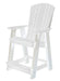 Wildridge Wildridge Heritage Recycled Plastic Balcony Chair White Chair LCC-150-WH