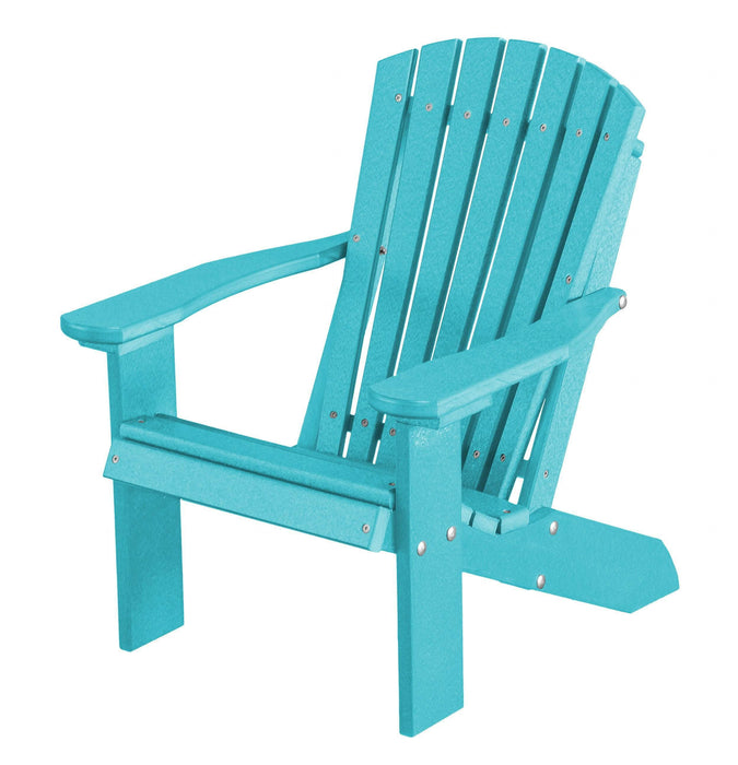 Wildridge Wildridge Heritage Recycled Plastic Child's Adirondack Chair Aruba Blue Adirondack Chair LCC-113-AB
