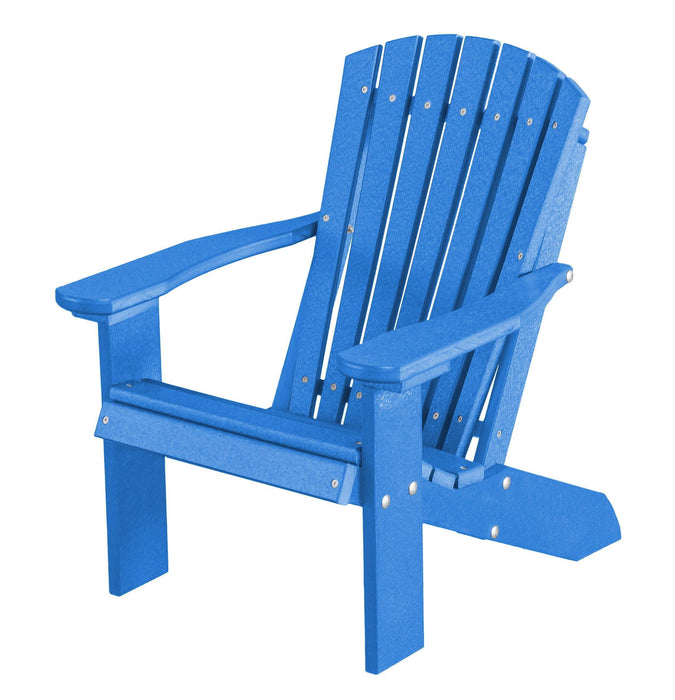Wildridge Wildridge Heritage Recycled Plastic Child's Adirondack Chair Blue Adirondack Chair LCC-113-BL