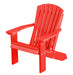 Wildridge Wildridge Heritage Recycled Plastic Child's Adirondack Chair Bright Red Adirondack Chair LCC-113-BR