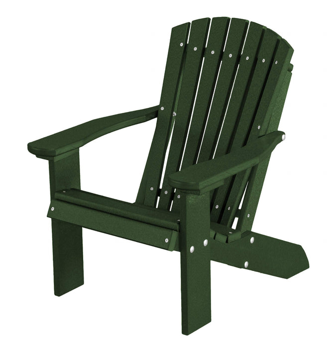 Wildridge Wildridge Heritage Recycled Plastic Child's Adirondack Chair Turf Green Adirondack Chair LCC-113-TG